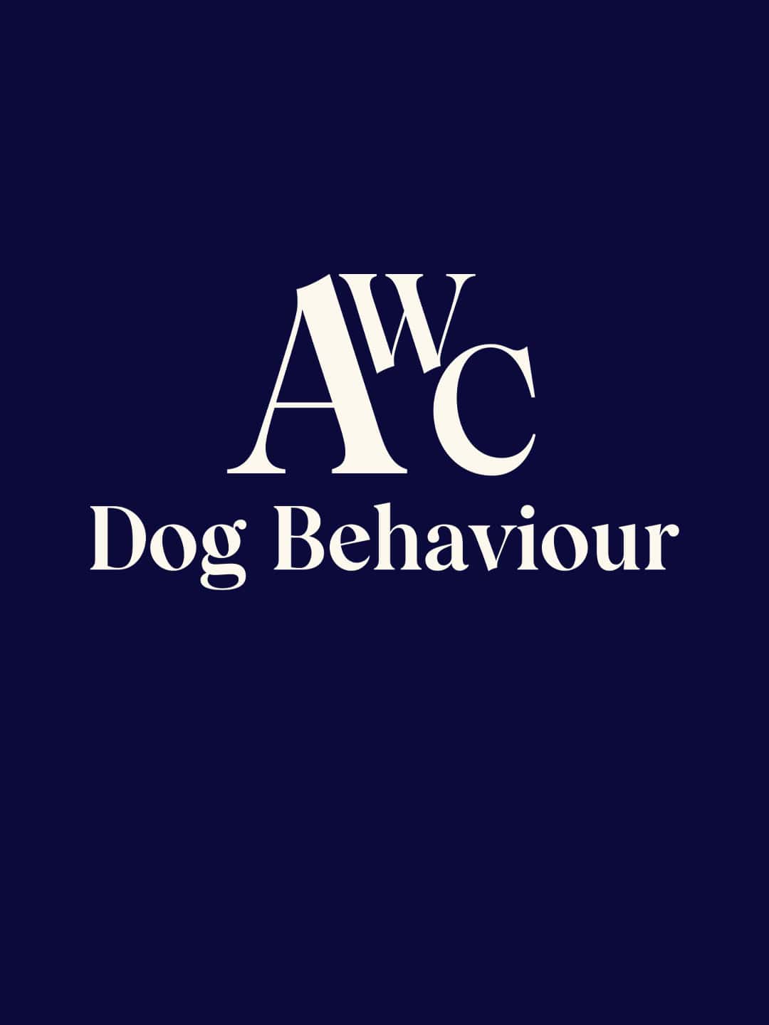 AWC 1 The Canine VA dog business logo
