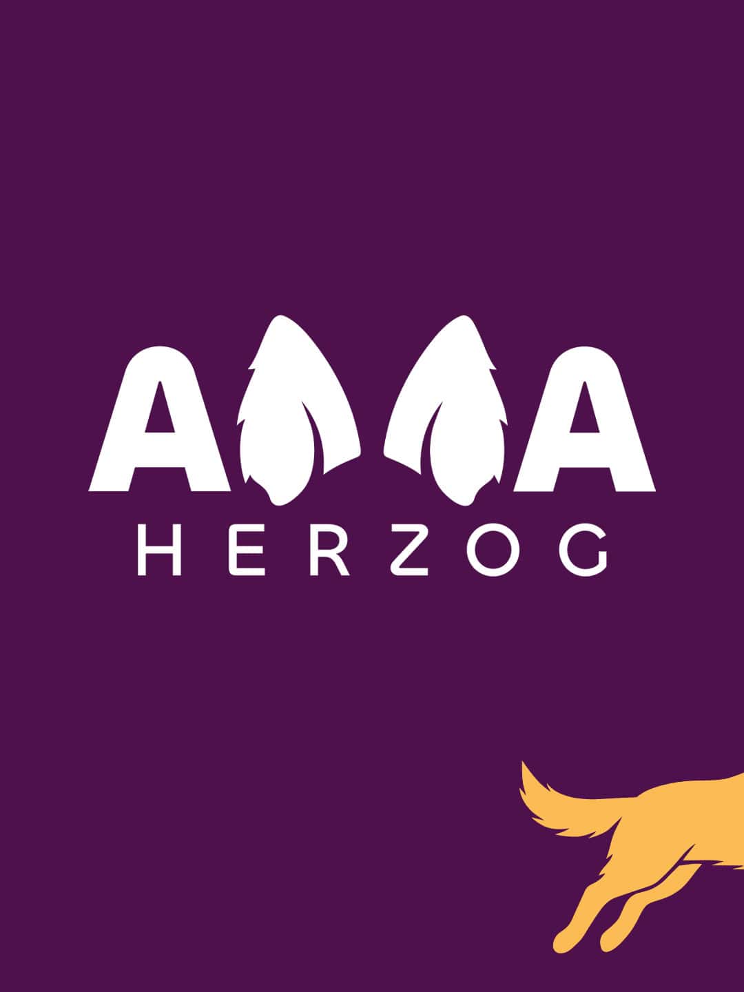 Anna Herzog dog trainer brand identity A grid of six squares each containing a different color and inspirational phrase with their corresponding hex codes.