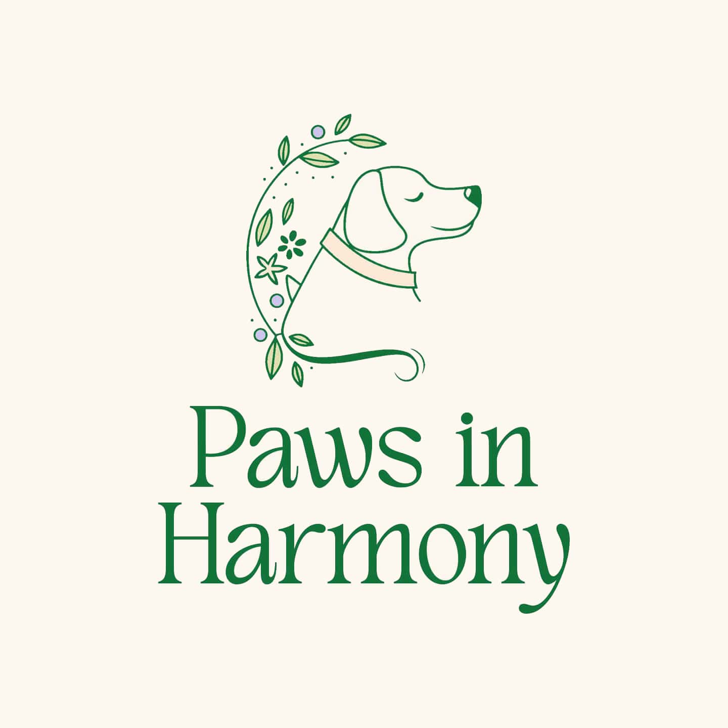 Logo for "Goose Glen Gundogs" featuring a stylized duck and dog on either side of the text.